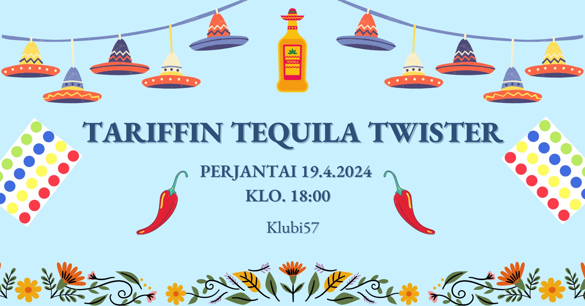 Tariffin Tequila Twister – Boomi ry